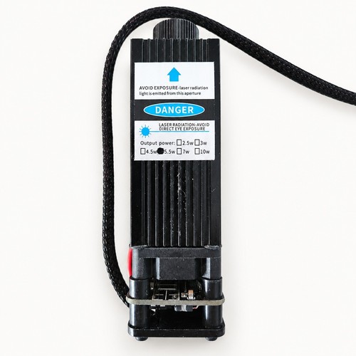 Laser module with finned - module,
