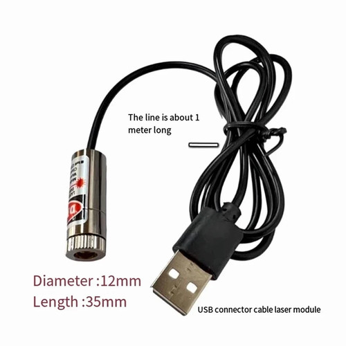 Usb red laser module - 0.47, in